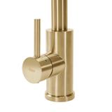 Grifo para cocina REA Troy oro cepillado