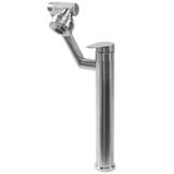 Waschbeckenarmatur Rea PACO Nickel Brush INOX High