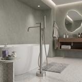 Freistehende Badewannenarmatur Rea Foster Brush Nickel