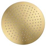Kerek esőztető zuhanyfej REA JS-P014BG 30cm Brush Gold