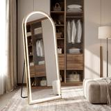 LED-SPEGEL Orbit 50x160cm Borstat Guld