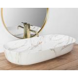 Aufsatzwaschbecken REA CLEO 81 Shiny Aiax