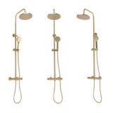 Tuš set s termostatom Rea PAROT BRUSHED GOLD