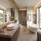 Aufsatzwaschbecken Rea CLEO white Black edge