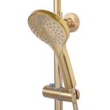 Duschgarnitur mit Thermostat REA VINCENT Gold Brush
