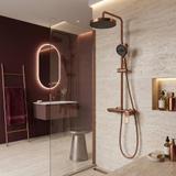 Shower set Rea Vision Brush Copper