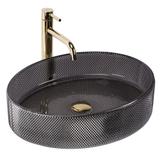 Countertop washbasin REA Mirella Black