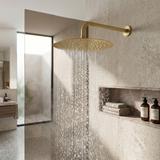Kerek esőztető zuhanyfej REA JS-P014BG 30cm Brush Gold