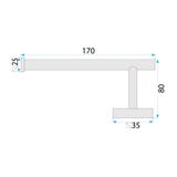 Halter für Toilettenpapier 39105 ORI Titan