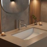 Bathroom faucet Rea Foster Brush Nickel Low