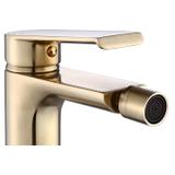 Βρύση μπιντέ Rea Hass Gold Brush