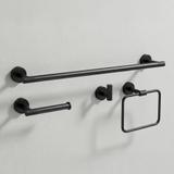 Badezimmer-Accessoire-Set GRID Black 4-teilig