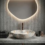 Nadgradni umivaonik Rea Pearl Ruststone