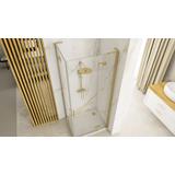 Cabine de douche REA Hugo 90x100 Gold Brush