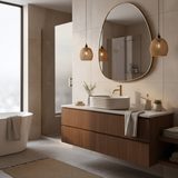 Aufsatzwaschbecken Rea Nicoletta Beige