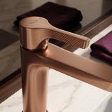 Robinet de lavabo PREMIUM Rea Maxim Brush Copper Low