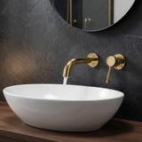 Auslauf für Unterputzarmatur Rea Lungo 20 cm Gold