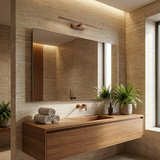Bad LED-Wandleuchte APP1895-1W 40 cm BRUSH COPPER
