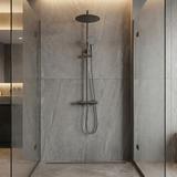 Душевой набор без излива с термостатом Rea Lungo Titan