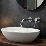 Auslauf für Unterputzarmatur RRea Lungo 20 cm Chrome