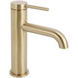 Waschbeckenarmatur Rea Spot Brush Gold Low