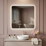 Spiegel LED 70x70cm TOP-2