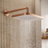 Правоъгълна душ пита REA JS-032 Brushed Copper