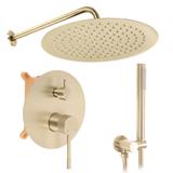 Unterputz Duschset Rea Venti Brush Gold + BOX