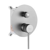 Unterputz Duschset Rea Lungo Stripe Nickel Brush + BOX