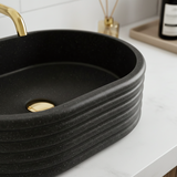 Aufsatzwaschbecken Rea Nicoletta Black