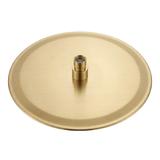 Kerek esőztető zuhanyfej REA JS-P014BG 30cm Brush Gold