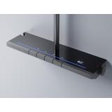 Duschgarnitur mit Thermostat REA Pedro Titanium