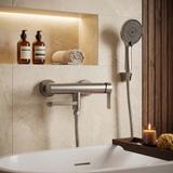 Wannenarmatur Rea Arcos Brushed Nickel