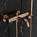 Bathroom faucet Rea Lungo Diamond Copper