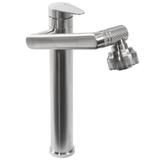Waschbeckenarmatur Rea PACO Nickel Brush INOX High