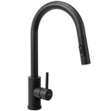 Jekleno pomivalno korito Fin Black