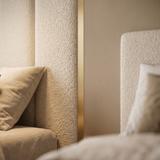 Selbstklebende Zierleiste Rea P14454 2cm Brush Gold