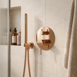 Rea Lungo Copper concealed installation shower set