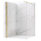 Tuš zaslon Rea Flexi Transparent / Gold 110