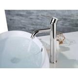 Bathroom faucet Rea Lungo Chrome High