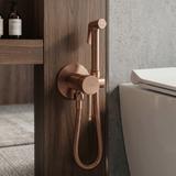 Bidetarmatur REA Lungo Loop Diamond Brush Copper