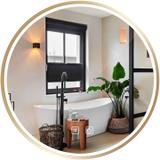 Mirror LED 80cm MMJ Gold