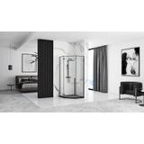 Καμπίνα ντους Rea DIAMOND 80x80 Black MAT