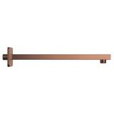 Square shower arm REA JS-9022BRG 40cm Brush Copper