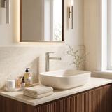 Bathroom faucet Rea Grace Brush Nickel High