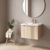 Bathroom vanity unit with sink Rea DB86-60L-3 Light 60cm
