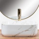 Aufsatzwaschbecken Rea Demi Mini Aiax Shiny
