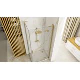 Duschkabine REA Hugo 100x90 Gold Brush