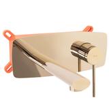Wall Mounted faucet OVAL Gold