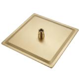 Квадратен душ пита REA JS-P015BG 30cm Brush Gold